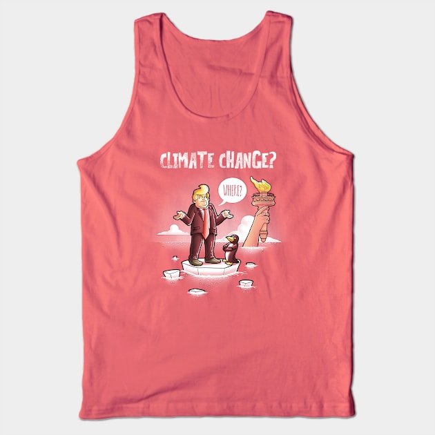 Climate change Tank Top by Cromanart